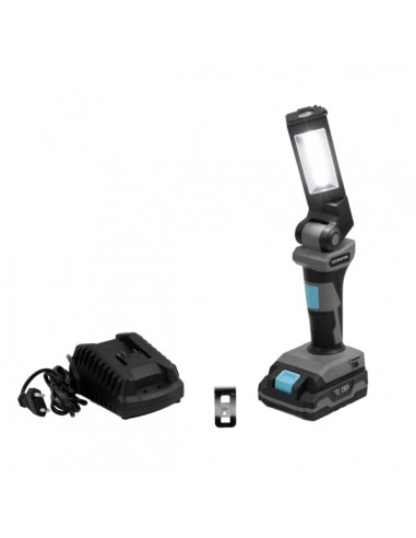 Cecotec CecoRaptor WorkLight 2020 Advance Linterna de Trabajo LED - 5W - Autonomia 4H - Bateria 2Ah 20V - 300 Lumenes -
