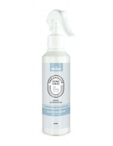 Prady Ambientador Home Spray Neutralizador de Olores Para BaÃ±o - Frasco de 220 ml - Spray Pulverizador