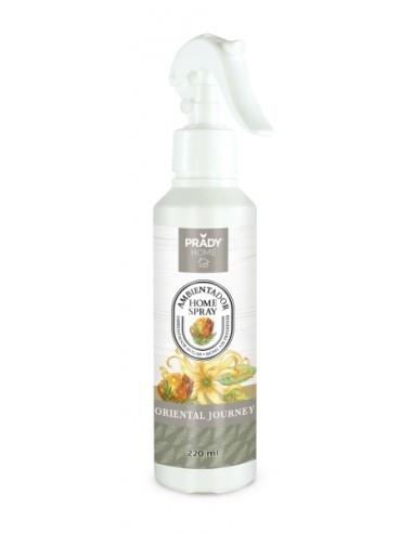 Prady Ambientador Home Spray Oriental Journey - Frasco de 220 ml - Spray Pulverizador