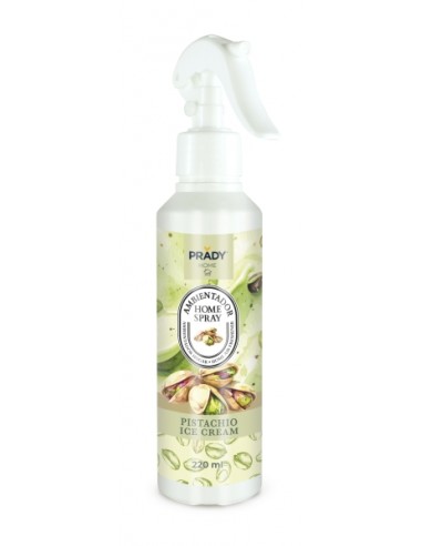 Prady Ambientador Home Spray Pistacho Ice Cream - Frasco de 220 ml - Spray Pulverizador