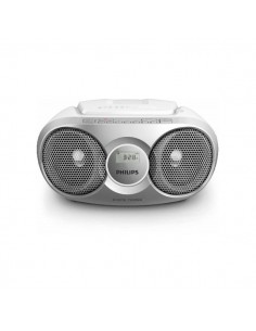 Philips Radio CD - Altavoces Integrados - Refuerzo Dinamico de Graves - Sintonizacion Automatica - Jack 3.5mm - 252x232x124mm