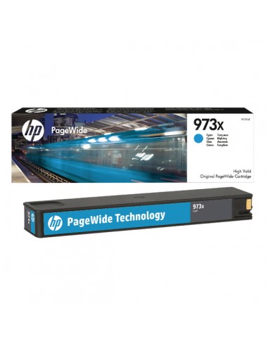 HP 973X Cyan Cartucho de Tinta Original - F6T81AE