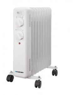 Blaupunkt Radiador de Aceite - Potencia 2000W - Termostato Regulable - Ruedas - Asa de Transporte - Indicador Luminoso -