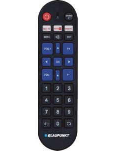 Blaupunkt Mando Universal para Lg-Samsung-Sony-Philips y Panasonic - Preconfigurado - Teclas Grandes - Control por