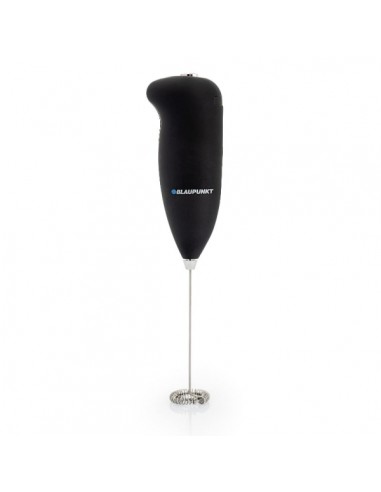 Blaupunkt Espumador de Leche Inalambrico - Alimentacion a Pilas - Facil Limpieza - Color Negro y Gris