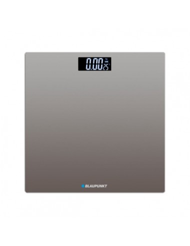 Blaupunkt Bascula Corporal - Capacidad 180kg - Pantalla Digital - Encendido y Apagado Automatico - Color Gris
