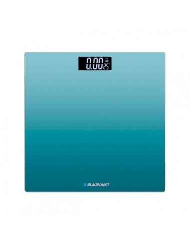 Blaupunkt Bascula Corporal - Capacidad 180kg - Pantalla Digital - Encendido y Apagado Automatico - Color Azul