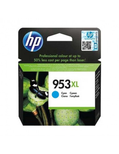 HP 953XL Cyan Cartucho de Tinta Original - F6U16AE