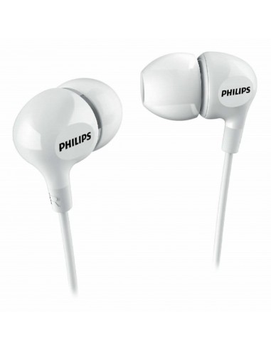 Philips Auriculares Intraurales con Cable - Jack 3.5mm - Microfono Integrado - Aislamiento Pasivo del Ruido - Boton