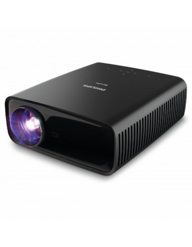 Philips Proyector LED - FullHD 1080p - Bluetooth - Proyecion hasta 80 Pulgadas - WiFi - Correccion de Imagen Automatica -