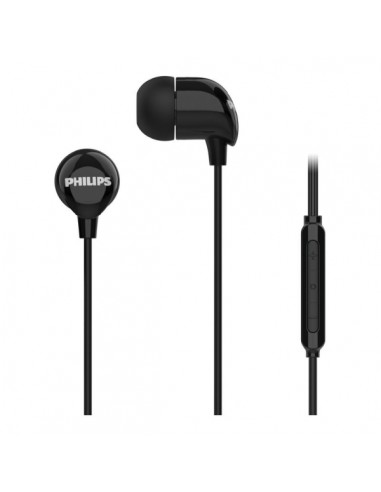 Philips Auriculares Intraurales con Cable - Incluye Accesorios - Microfono Integrado - USB-C - Aislamiento Pasivo del Ruido -