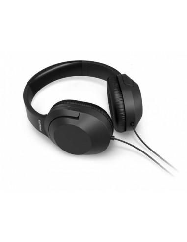 Philips Auriculares Supraaurales - Cable 2m - Jack 3.5mm - Incluye Accesorios - Aislamiento Pasivo del Ruido - Altavoz de