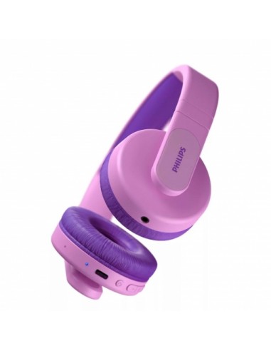 Philips Auriculares Supraaurales Inalambricos - Bluetooth 5.0 - Autonomia hasta 28h - Jack 3.5mm - Alcance 10m - Plegable -