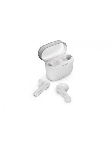 Philips Auriculares Intraurales Inalambricos - Bluetooth 5.3 - Autonomia hasta 28h - TWS - IPX4 - Alcance 10m - Conector