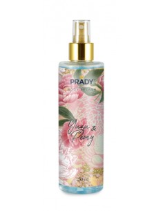 Prady Body Splash Yuzu & Peony - Frasco de 250 ml - Spray Pulverizador