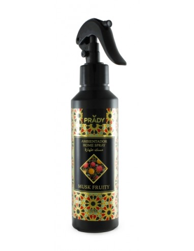 Prady Ambientador Home Spray Coleccion Oriental Musk Fruity - Frasco de 220 ml - Spray Pulverizador
