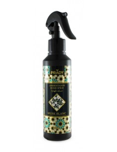 Prady Ambientador Home Spray Coleccion Oriental Musk Blanc - Frasco de 220 ml - Spray Pulverizador
