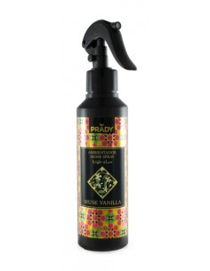 Prady Ambientador Home Spray Coleccion Oriental Musk Vanilla - Frasco de 220 ml - Spray Pulverizador