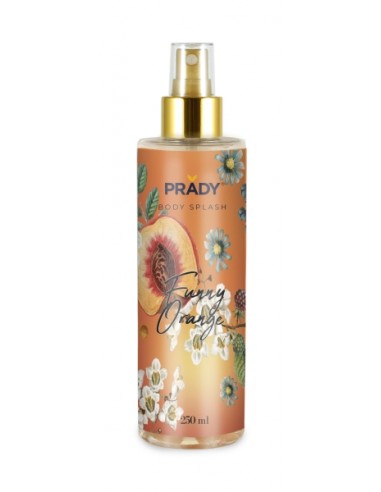 Prady Body Splash Funny Orange - Frasco de 250 ml - Spray Pulverizador