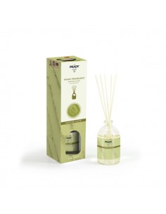 Prady Ambientador Mikado Matcha Latte - Frasco de Cristal 100 ml y Varitas Difusoras