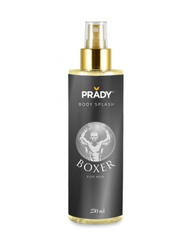 Prady Body Splash Boxer - Frasco de 250 ml - Spray Pulverizador