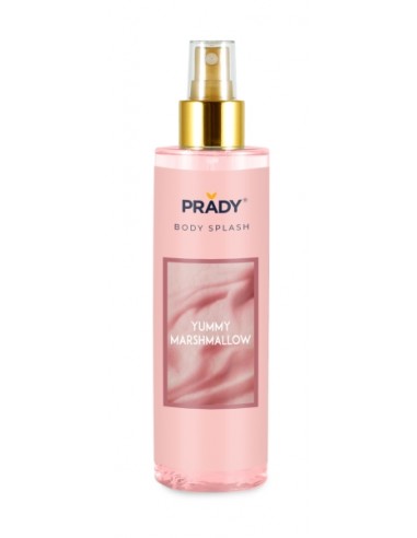 Prady Body Splash Yummy Marshmallow - Frasco de 250 ml - Spray Pulverizador