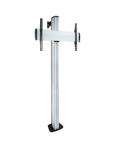 Tooq Soporte de Pantalla de Suelo Fijo 37"-70" - Peso Max 50Kg - VESA 600X400mm