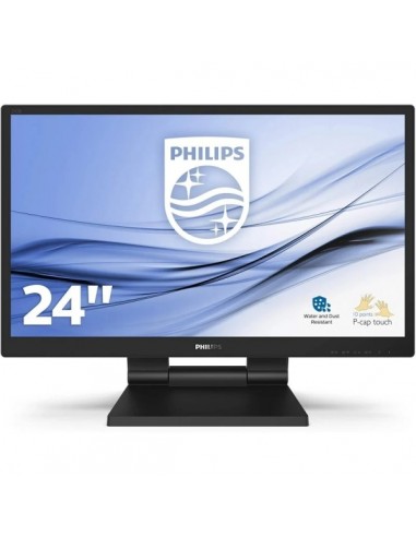 Philips 242B9T 00 Monitor 23.8" LED IPS FullHD 75Hz Tactil - Respuesta 5ms - Altavoces 4W - HDMI-DVI-VGA-Displayport-USB