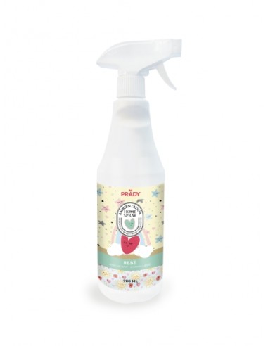 Prady Ambientador Home Spray Bebe - Frasco de 700 ml - Spray Pulverizador