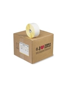 Zebra Z-Select 2000D Pack de 12 Rollos de Etiquetas Transferencia Termica Originales 51x25mm - 2.580 Unidades por Rollo -
