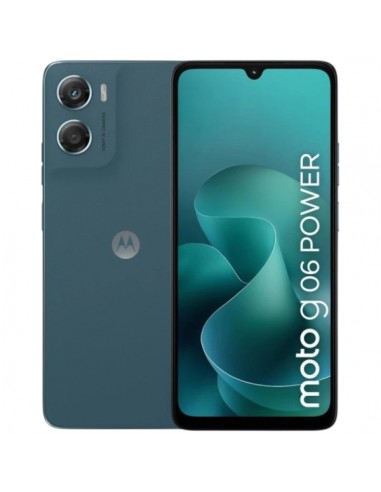 Motorola Moto G06 Power Smartphone Pantalla 6.88" - 4GB - 256GB - Camara 50MP - Bateria 7000mAh - 120Hz - Color Azul