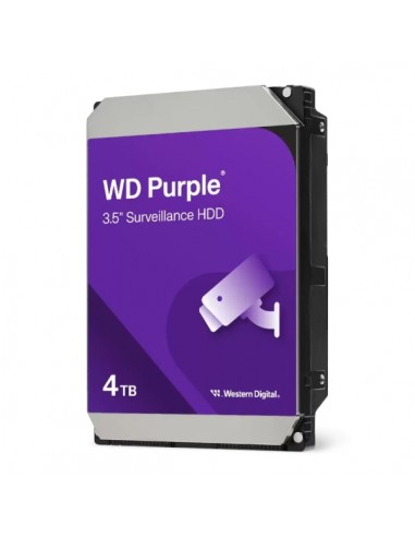 WD Purple Disco Duro Interno 3.5" 4TB SATA3