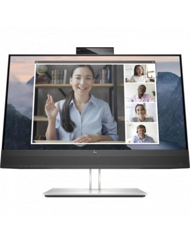 HP E24MV G4 Monitor 23.8" LED IPS FullHD 60Hz - Respuesta 5ms - Altavoces 4W - Ajustable en Altura-Giratorio e Inclinable -