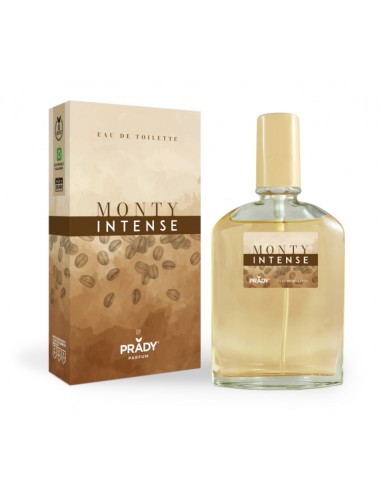 Prady Colonia Unisex Monty Intense - Frasco de 90 ml - Spray Pulverizador
