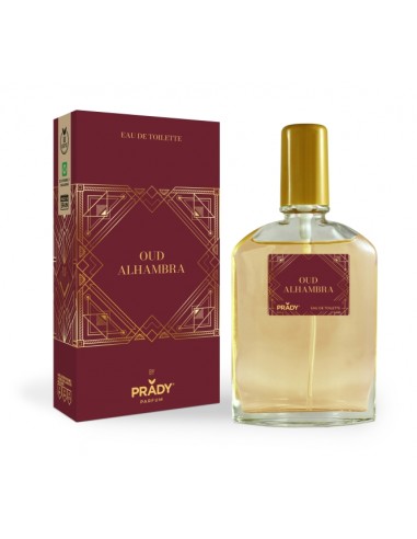 Prady Colonia Unisex Oud Alhambra - Frasco de 90 ml - Spray Pulverizador