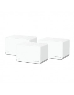 Mercusys H70X Sistema Wi-Fi 6 Mesh AX1800 Doble Banda - 3 Unidades Halo - Cobertura hasta 550 mÂ² - Color Blanco