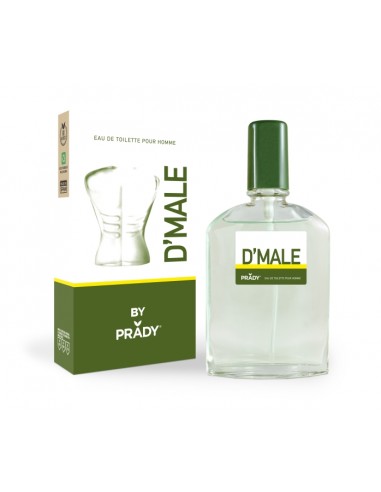 Prady Colonia de Hombre DÂ´Male - Frasco de 90 ml - Spray Pulverizador
