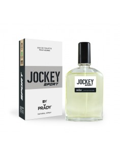 Prady Colonia de Hombre Jockey Sport Black - Frasco de 90 ml - Spray Pulverizador