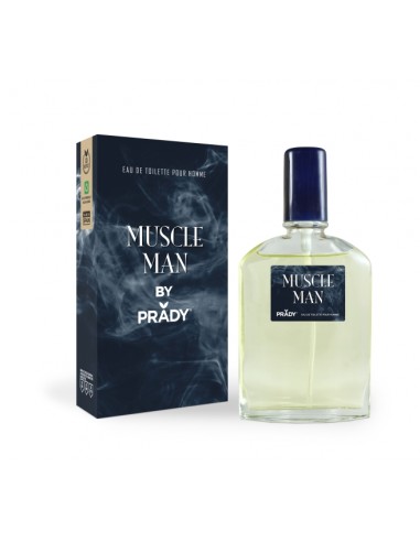 Prady Colonia de Hombre Muscle Man - Frasco de 90 ml - Spray Pulverizador
