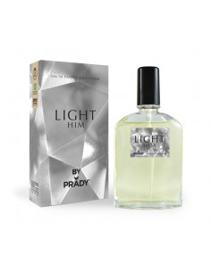 Prady Colonia de Hombre Light Him - Frasco de 90 ml - Spray Pulverizador