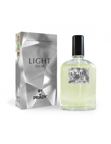 Prady Colonia de Hombre Light Him - Frasco de 90 ml - Spray Pulverizador