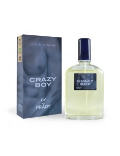 Prady Colonia de Hombre Crazy Boy - Frasco de 90 ml - Spray Pulverizador