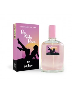 Prady Colonia de Mujer La Vida Loca - Frasco de 90 ml - Spray Pulverizador