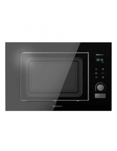 Cecotec GrandHeat 2090 Built-In Touch Black Microondas Encastrable con Grill 21L 1200W - Temporizador hasta 60min - 8