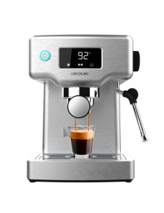 Cecotec Power Espresso 20 Barista Compact Cafetera Espresso - 1465W - Termoblock - Presion 20bar - Deposito 1.8L -