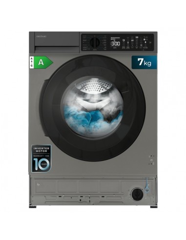 Cecotec Bolero DressCode 750 BI Inverter Steel A Lavadora Integrable - Capacidad 7kg - Velocidad 1200rpm - Temperatura