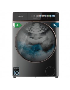 Cecotec Bolero DressCode 9900 Autodose Inverter FullColor Steel A Lavadora de Carga Frontal con Autodosis - Capacidad 9kg -