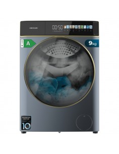 Cecotec Bolero DressCode 9900 Autodose Inverter FullColor Titanium A Lavadora de Carga Frontal con Autodosis - Capacidad 9kg