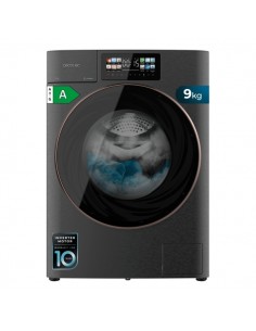 Cecotec Bolero DressCode 9950 Autodose Inverter 3D Steel A Lavadora de Carga Frontal con Autodosis - Capacidad 9kg -