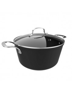 Cecotec Polka Fantasy Olla de 28cm de Diametro - Capacidad de 7.1L - Revestimiento Antiadherente - Compatible con Induccion -